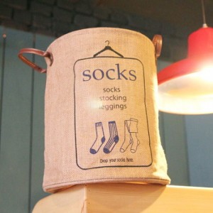 런더리 분리수거함 (소) - Socks